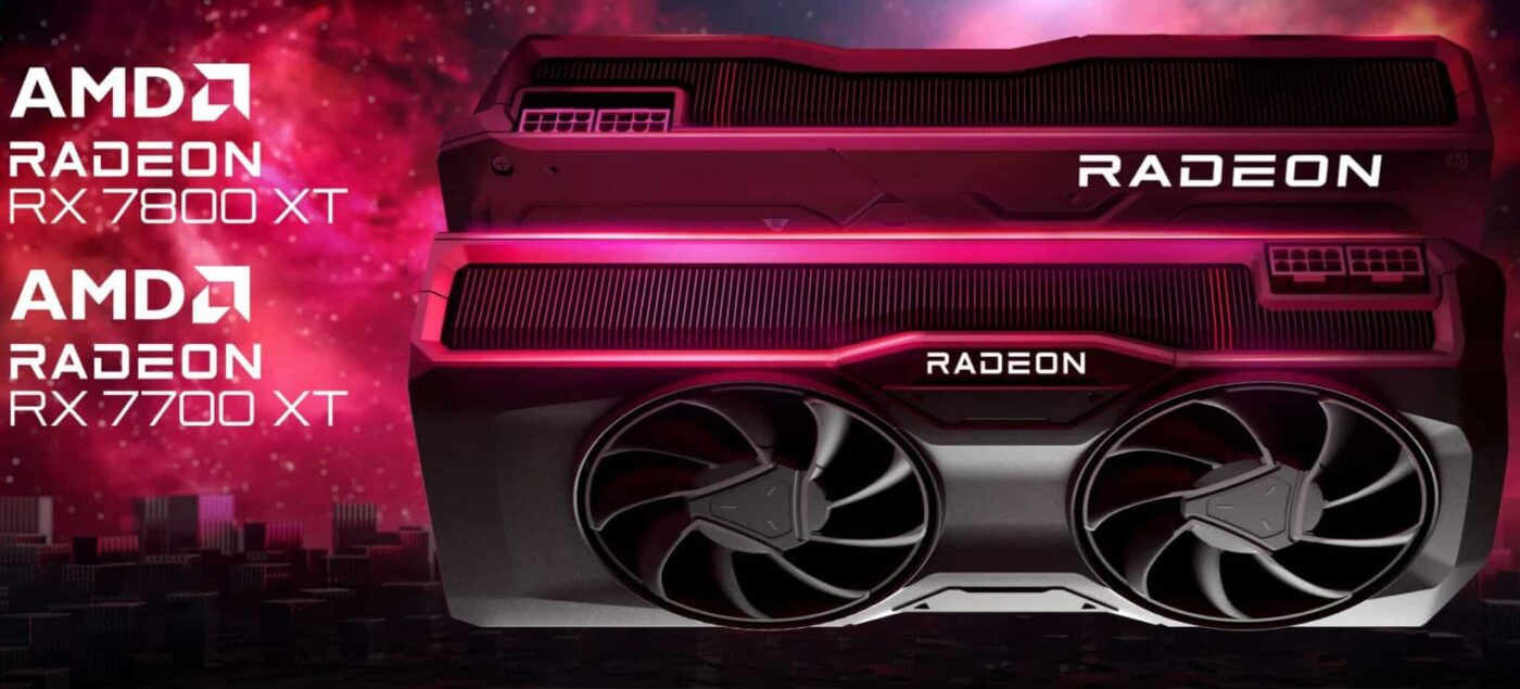 Priskoll: Radeon RX 7800 XT och RX 7700 XT i Sverige